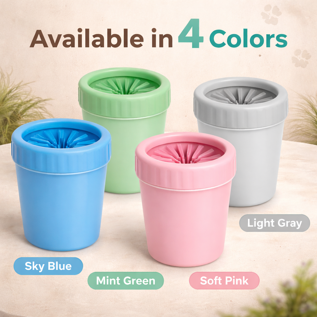 Pet Paw Cleaner Cup – Easy Mud Cleaner for Dogs